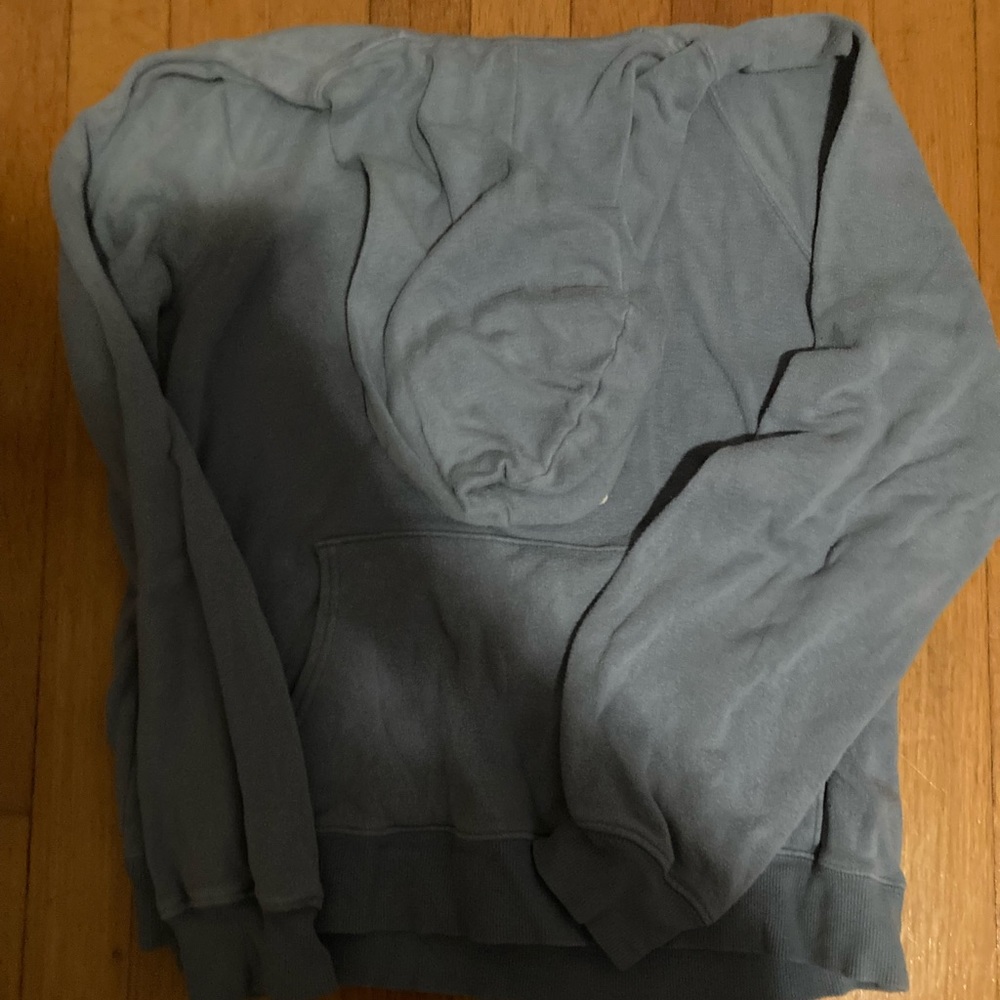 Blue hoodie